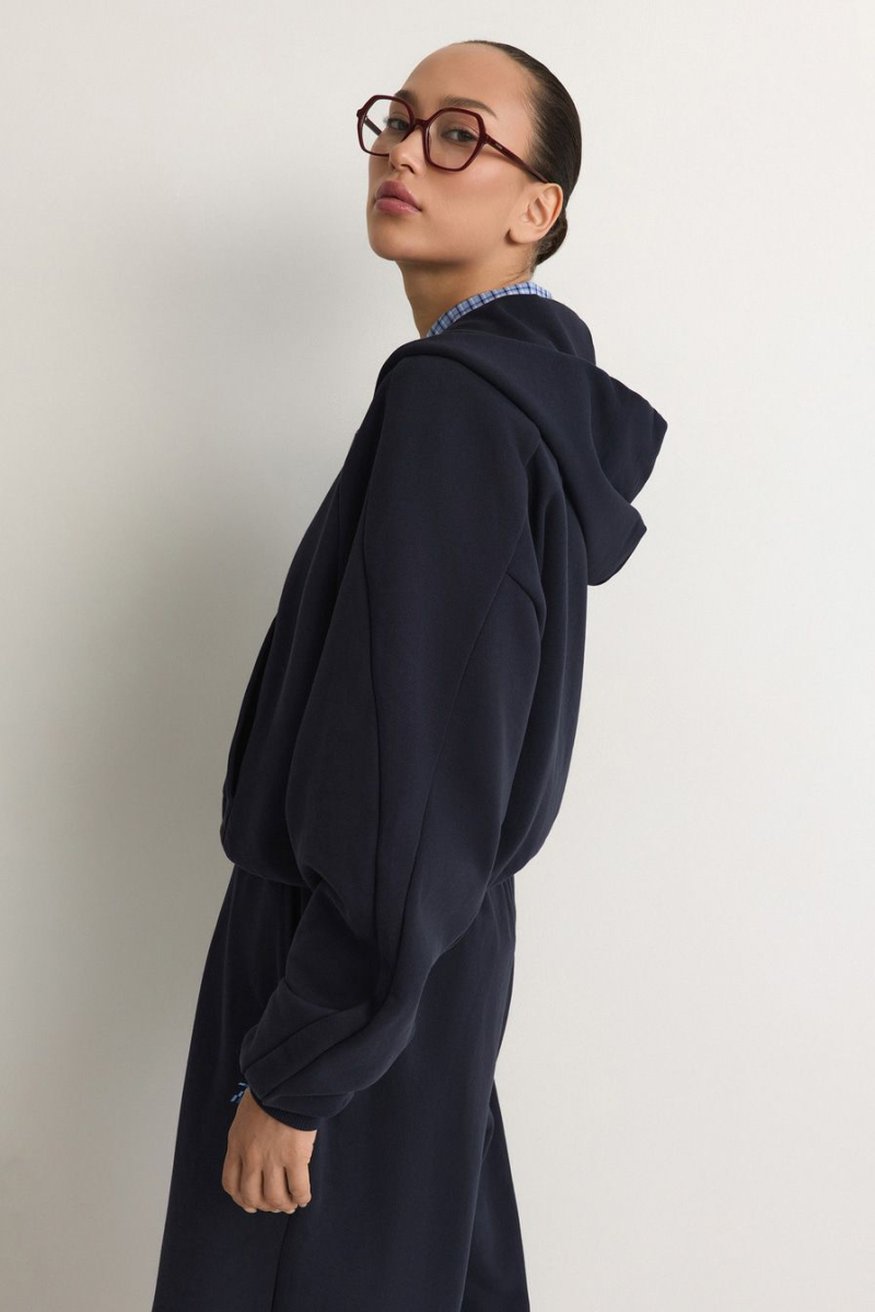 Худи из 100% хлопка TOPTOP, цвет: синий, TT.054.17670.620 купить онлайн