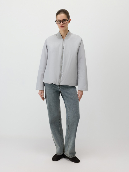 Утепленная куртка-бомбер Conso, цвет: серый, SES 260106 - серый купить онлайн