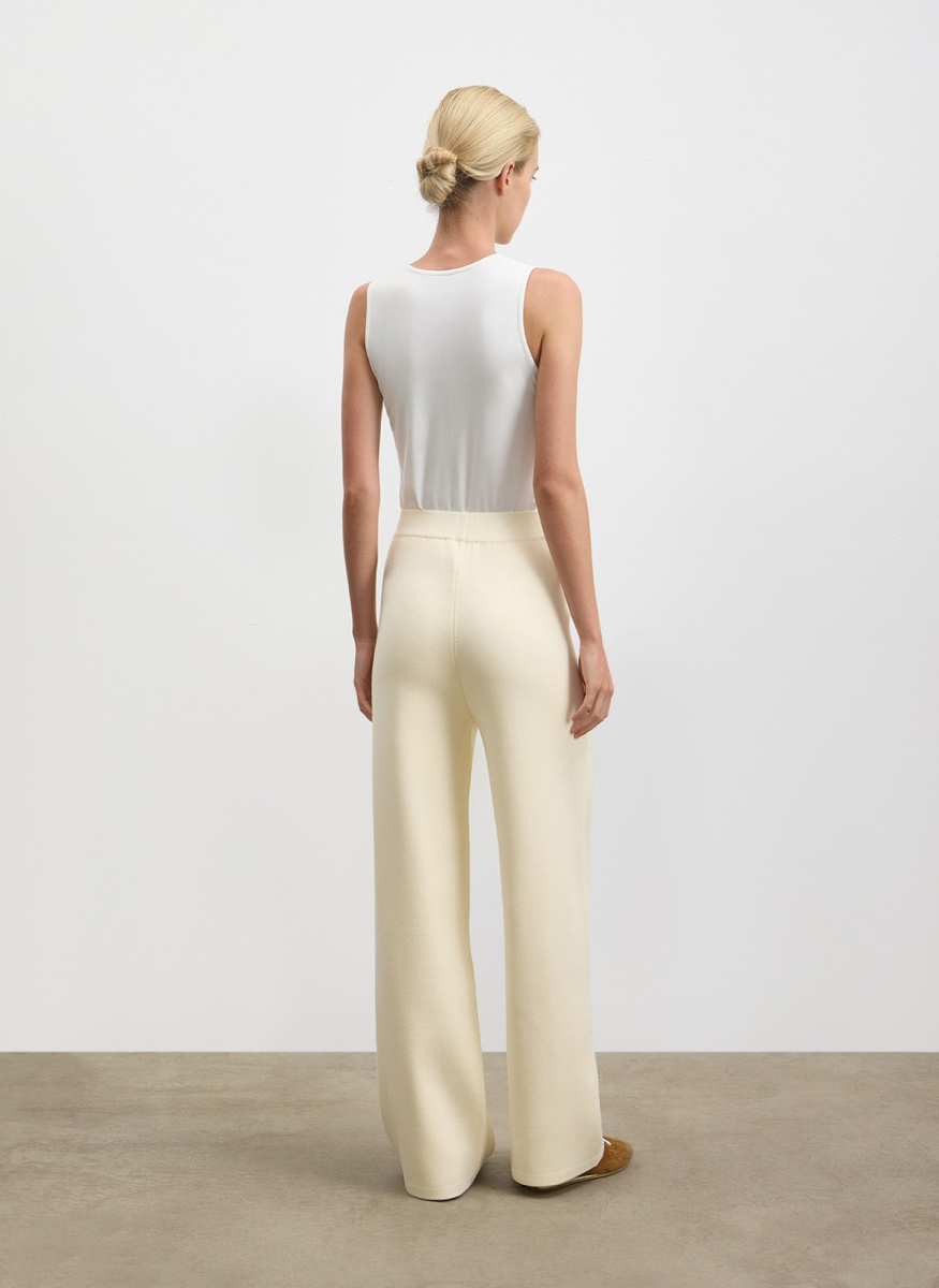 Брюки вязаные ALL WE NEED, цвет: белый, 2603W3602-21 купить онлайн