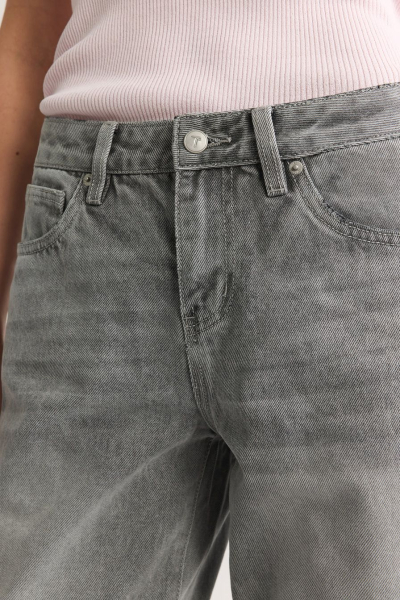 Джинсы из смесового хлопка с вышивкой TOPTOP, цвет: серый, TT.036.18372.800 купить онлайн