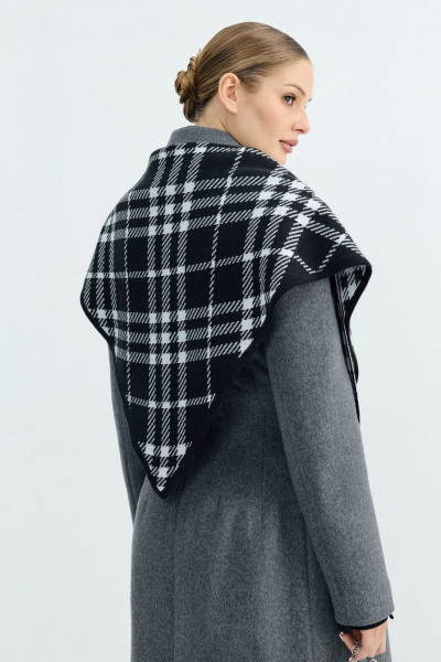 Косынка из смесовой шерсти TOPTOP, цвет: черно-белый TT.604.15562.911 купить онлайн Косынка из смесовой шерсти TOPTOP, цвет: черно-белый TT.604.15562.911 купить онлайн