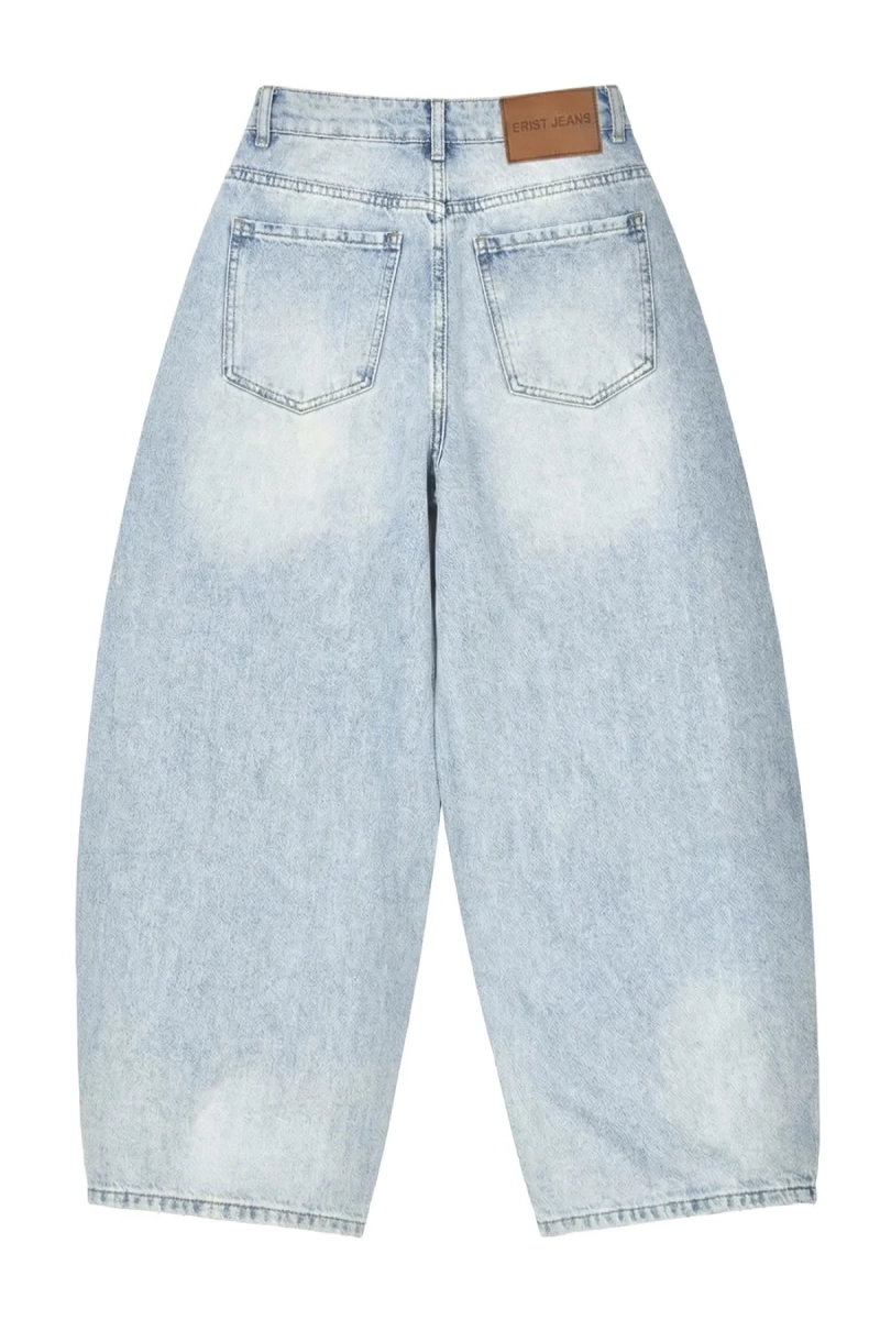 Джинсы Багги Erist store, цвет: голубой, НФ-00003300 купить онлайн