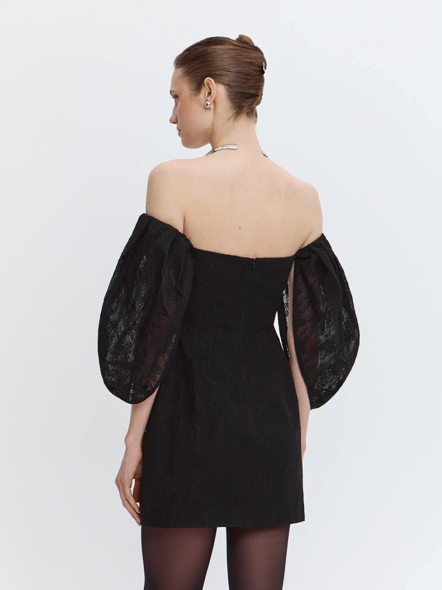 Платье из кружева ANNA PEKUN, цвет: Черный, 20.2596.900 купить онлайн
