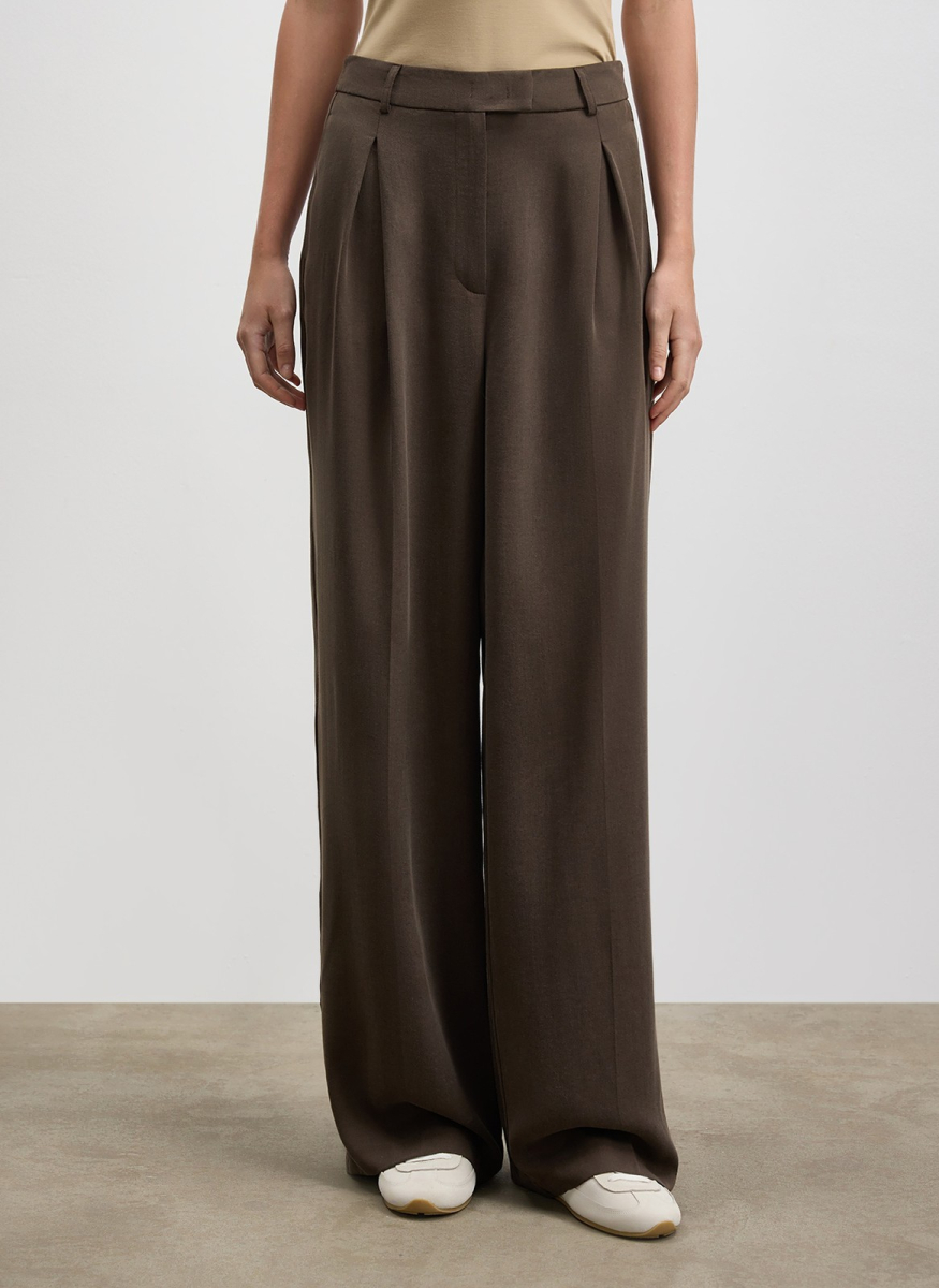 Брюки из струящейся ткани