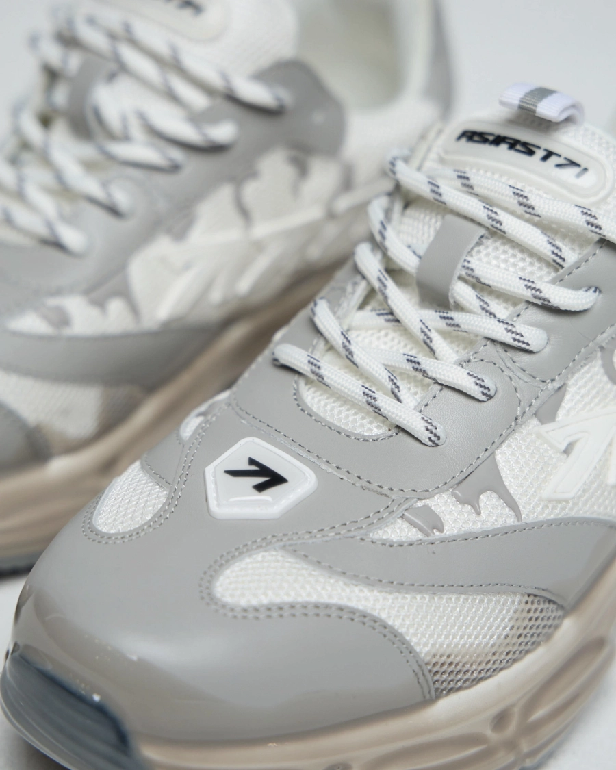 Кроссовки с резиновыми каплями ASIA ST 71, цвет: серый Ast71.sneakers-rubberdrop-grey | новая мужская коллекция купить онлайн