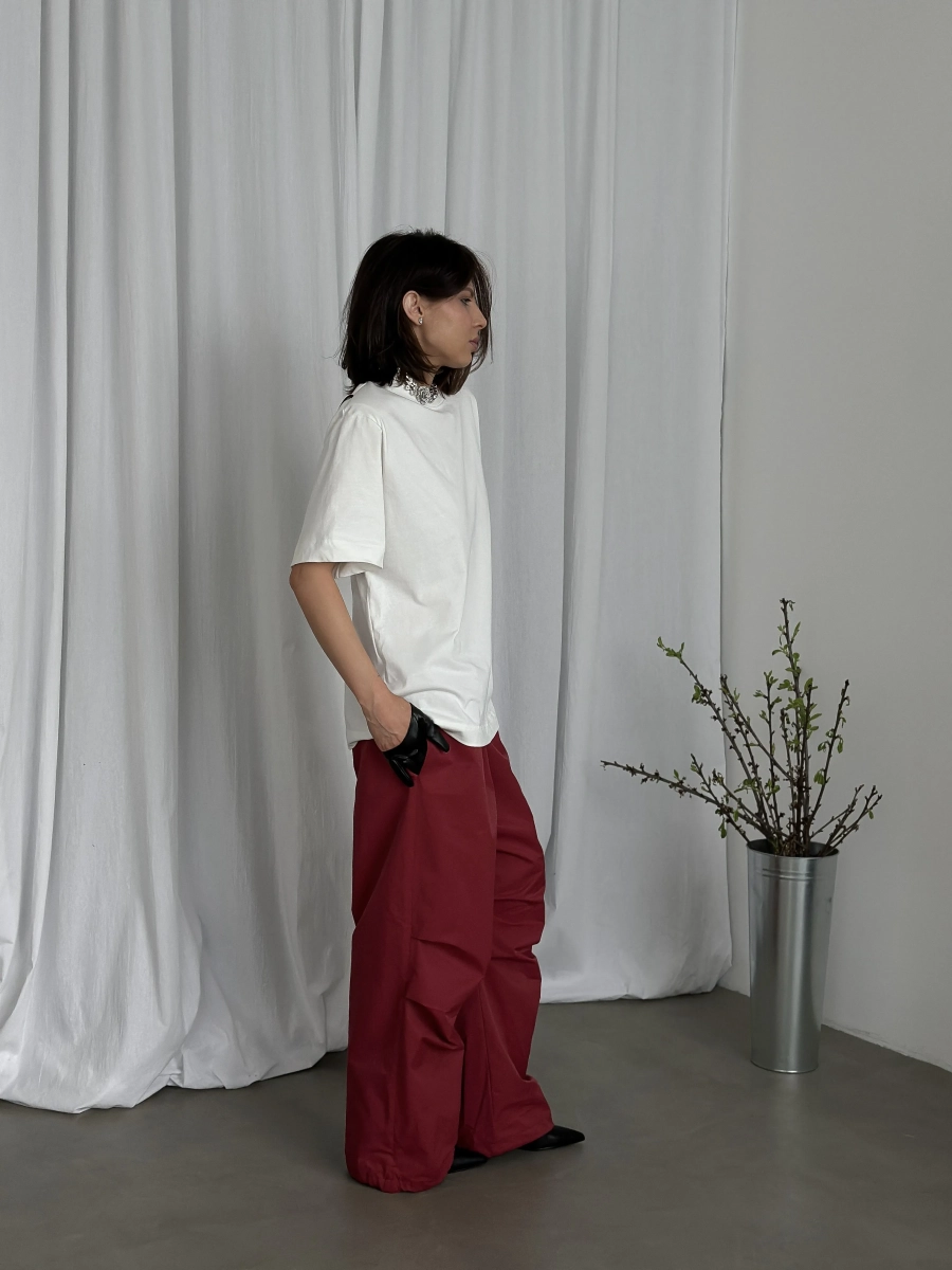 Брюки "Ностальгия" MIARTLAND, цвет: Бордовый, НФ-00000886 купить онлайн