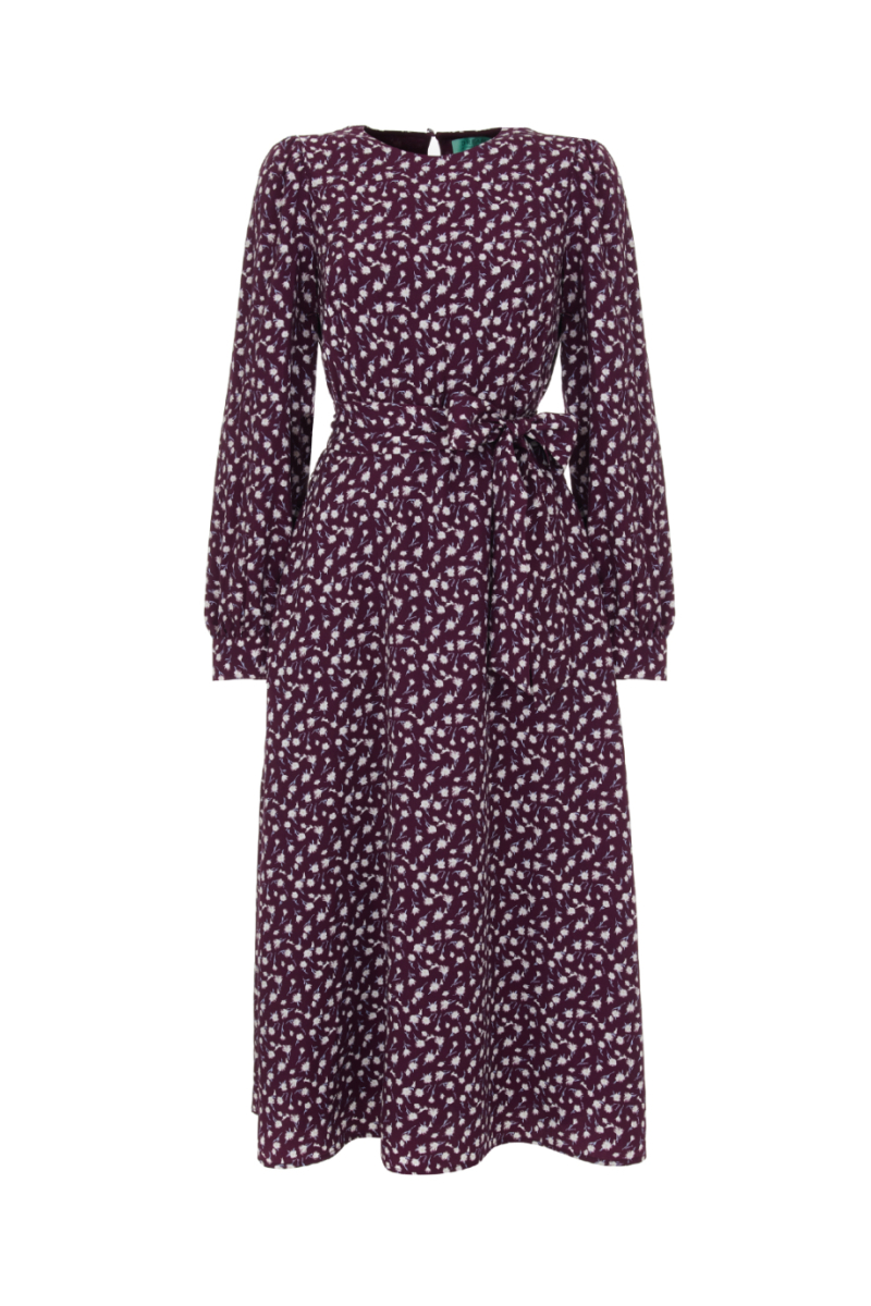 Платье текстильное женское DREAMS BY ALENA AKHMADULLINA, цвет: фиолетовый, 126102070204560/212000 купить онлайн