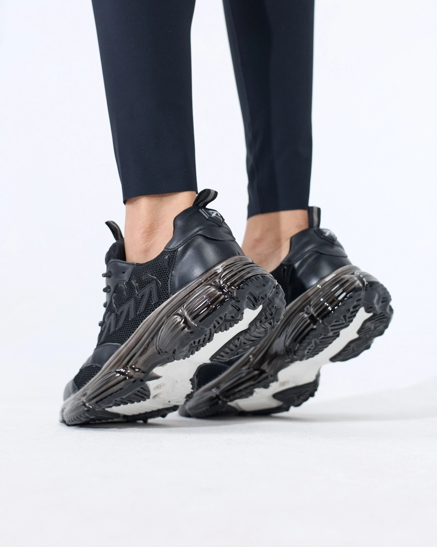 Кроссовки с резиновыми каплями ASIA ST 71, цвет: Черный Ast71.sneakers-rubberdrop-bl | новая мужская коллекция купить онлайн