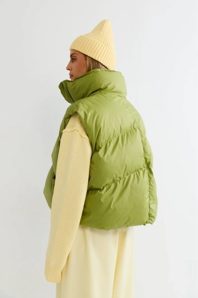 Жилет Erist store, цвет: зеленый, НФ-00003202 купить онлайн