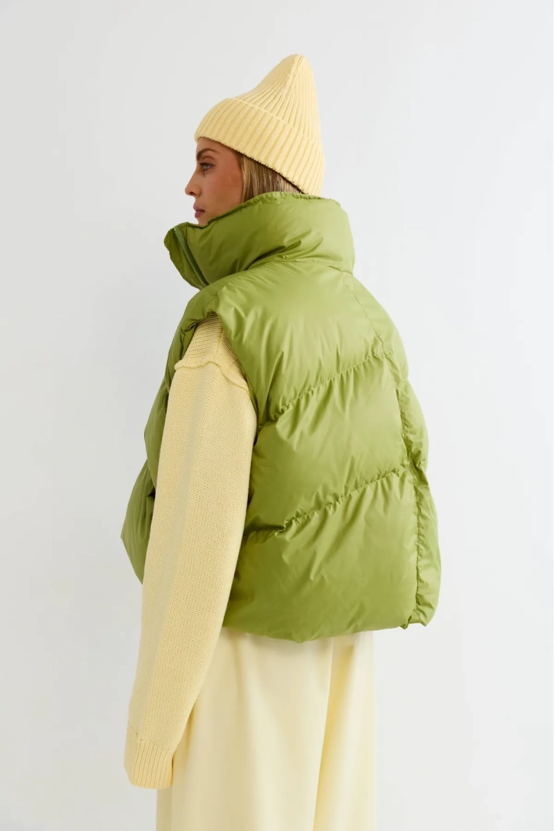 Жилет Erist store, цвет: зеленый, НФ-00003202 купить онлайн