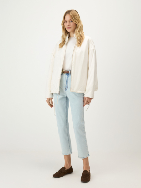 Куртка-бомбер двусторонняя Conso, цвет: белый, SES 260111 - белый купить онлайн