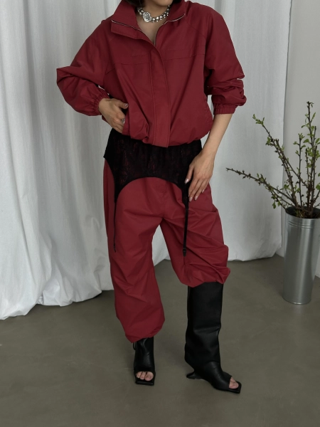 Брюки "Ностальгия" MIARTLAND, цвет: Бордовый, НФ-00000886 купить онлайн