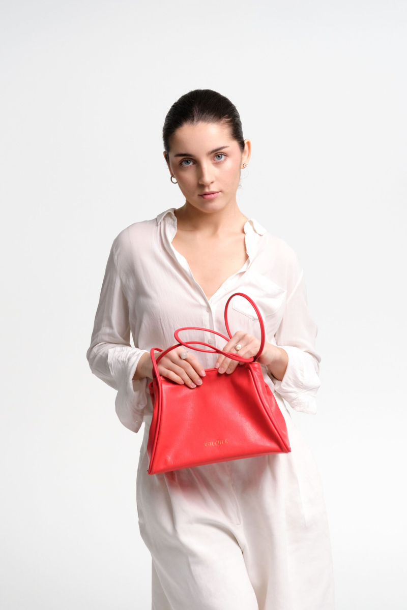 Сумка «Лимон» мини / «Lemon» VOLCHEK, цвет: красный P26 купить онлайн