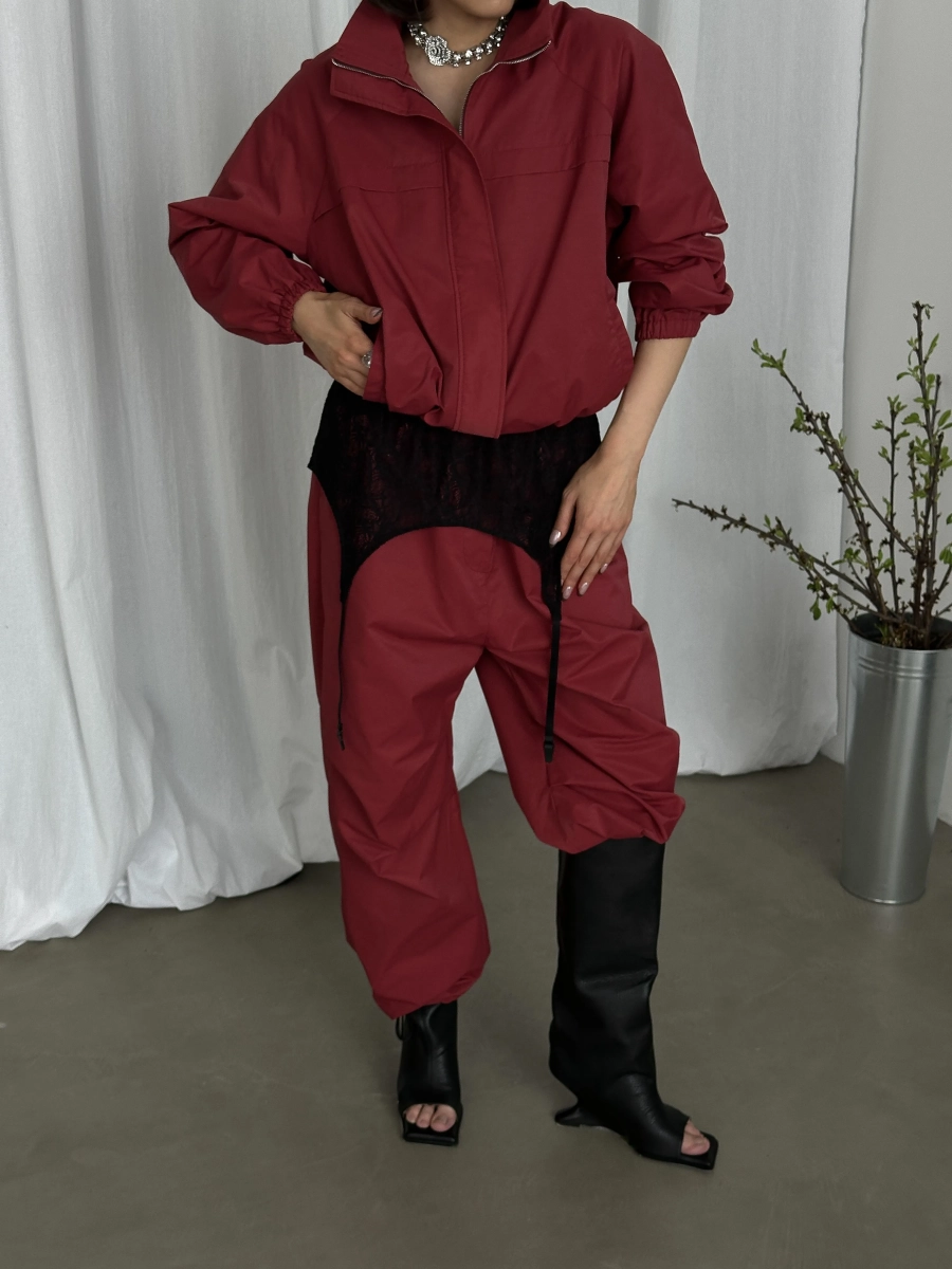 Брюки "Ностальгия" MIARTLAND, цвет: Бордовый, НФ-00000886 купить онлайн