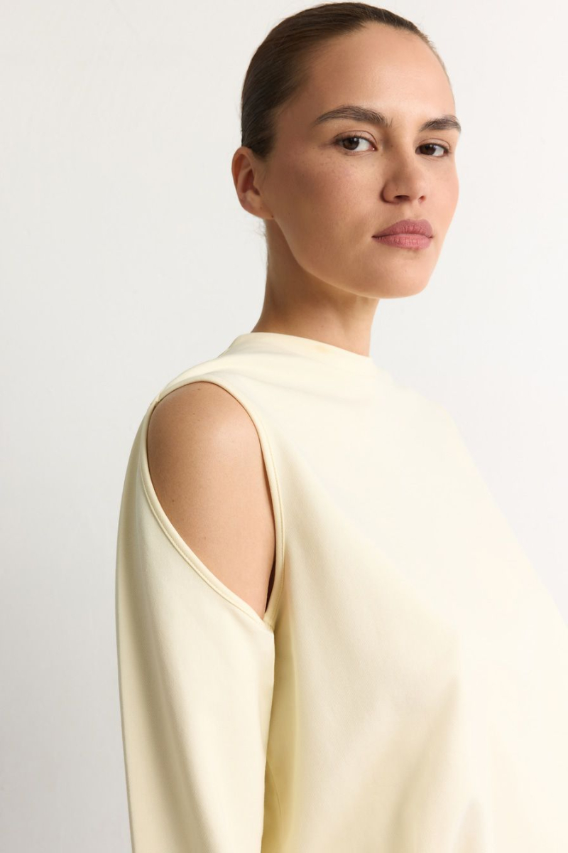 Лонгслив из смесового хлопка TOPTOP, цвет: Желтый, TT.025.12361.200 купить онлайн