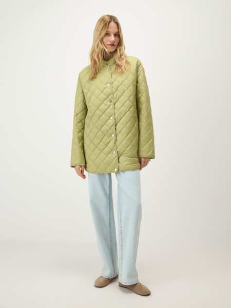 Куртка двусторонняя с поясом Conso, цвет: зеленый, SEM 260113 - зеленый купить онлайн