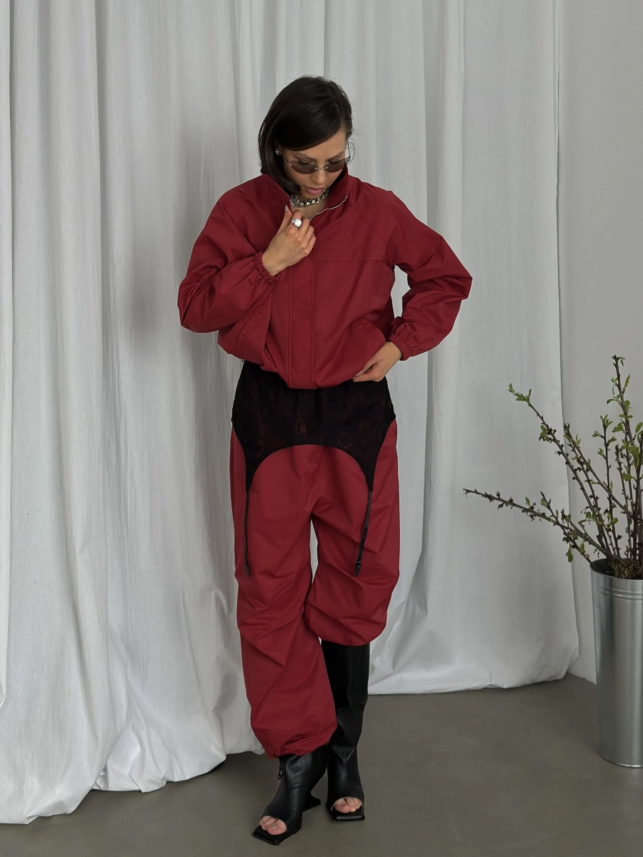 Брюки "Ностальгия" MIARTLAND, цвет: Бордовый, НФ-00000886 купить онлайн