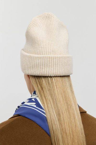 Шапка из смесового кашемира AROUND, цвет: бежевый 11112_13C03 купить онлайн