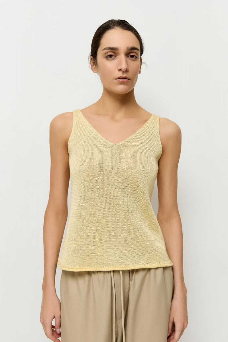 Топ из вискозы с хлопком