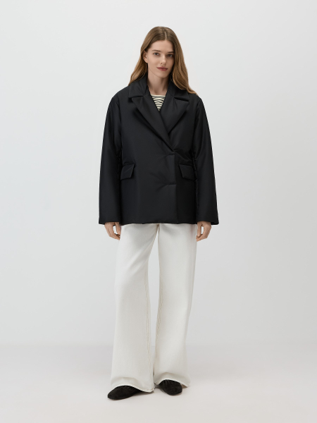 Двубортное полупальто Conso, цвет: Черный, SEM 260122 - черный купить онлайн