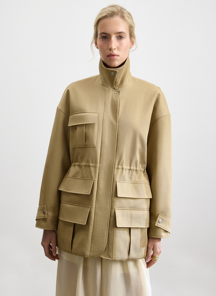 Куртка свободного кроя