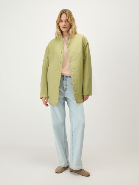 Куртка двусторонняя с поясом Conso, цвет: зеленый, SEM 260113 - зеленый купить онлайн