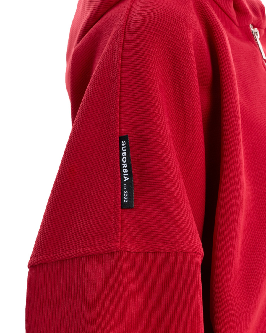 Костюм из облегченного вязаного футера Suborbia, цвет: красный, 006884 купить онлайн