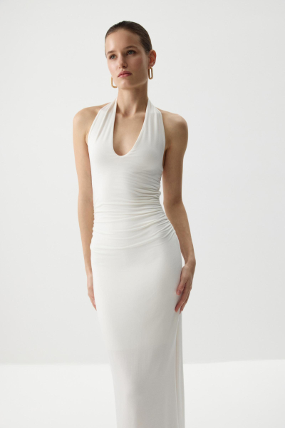 Платье с открытой спиной Charmstore, цвет: белый, 207-52965-111 купить онлайн