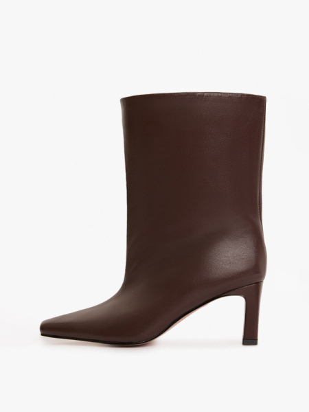 Ботильоны из натуральной кожи