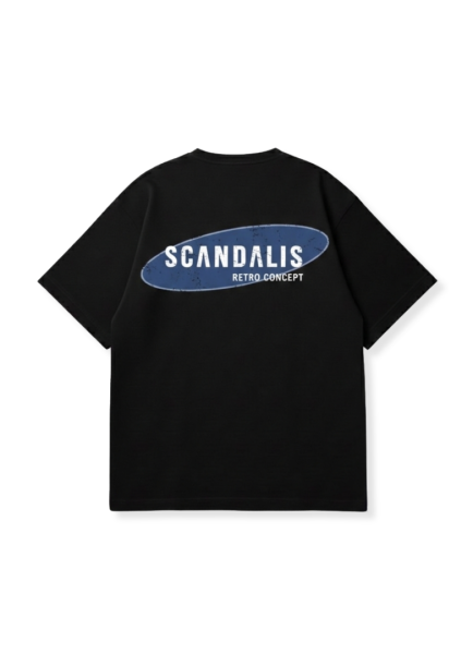 Футболка «СМСНГ» SCANDALIS, цвет: Черный, ФЧ038а купить онлайн