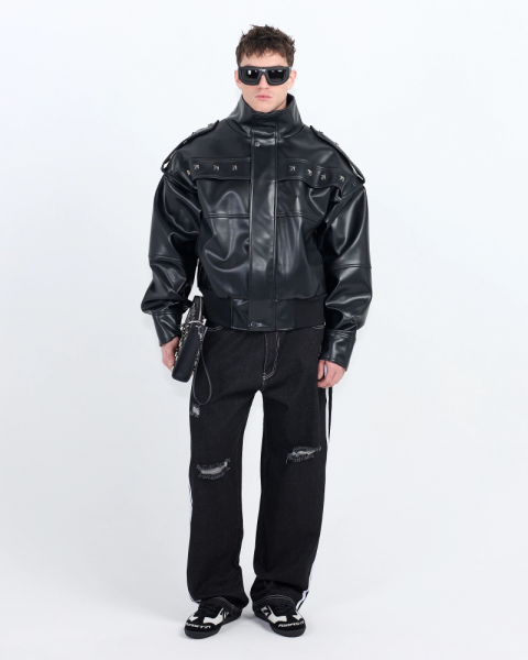 Джинсы с лампасами