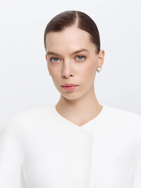 Жакет из твида ANNA PEKUN, цвет: белый, 10.2637.100 купить онлайн