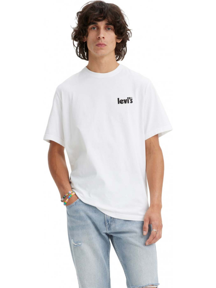 Футболка Levi’s свободного кроя shvetsov store, цвет: белый, 16143-0900 купить онлайн