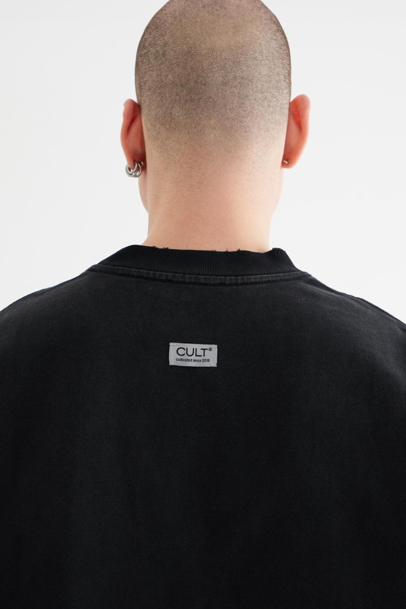 Футболка «Камень» CULTBASE, цвет: Черный,  купить онлайн