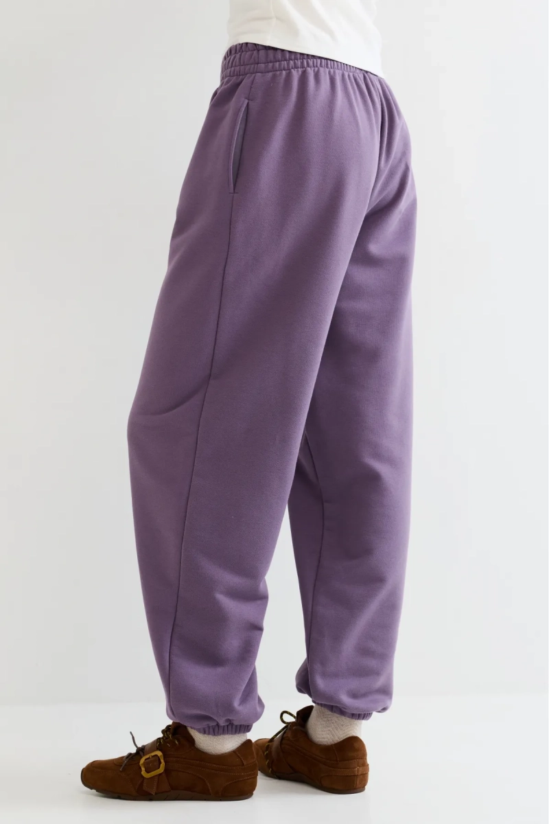 Джоггеры оверсайз Erist store, цвет: фиолетовый, НФ-00003099 купить онлайн