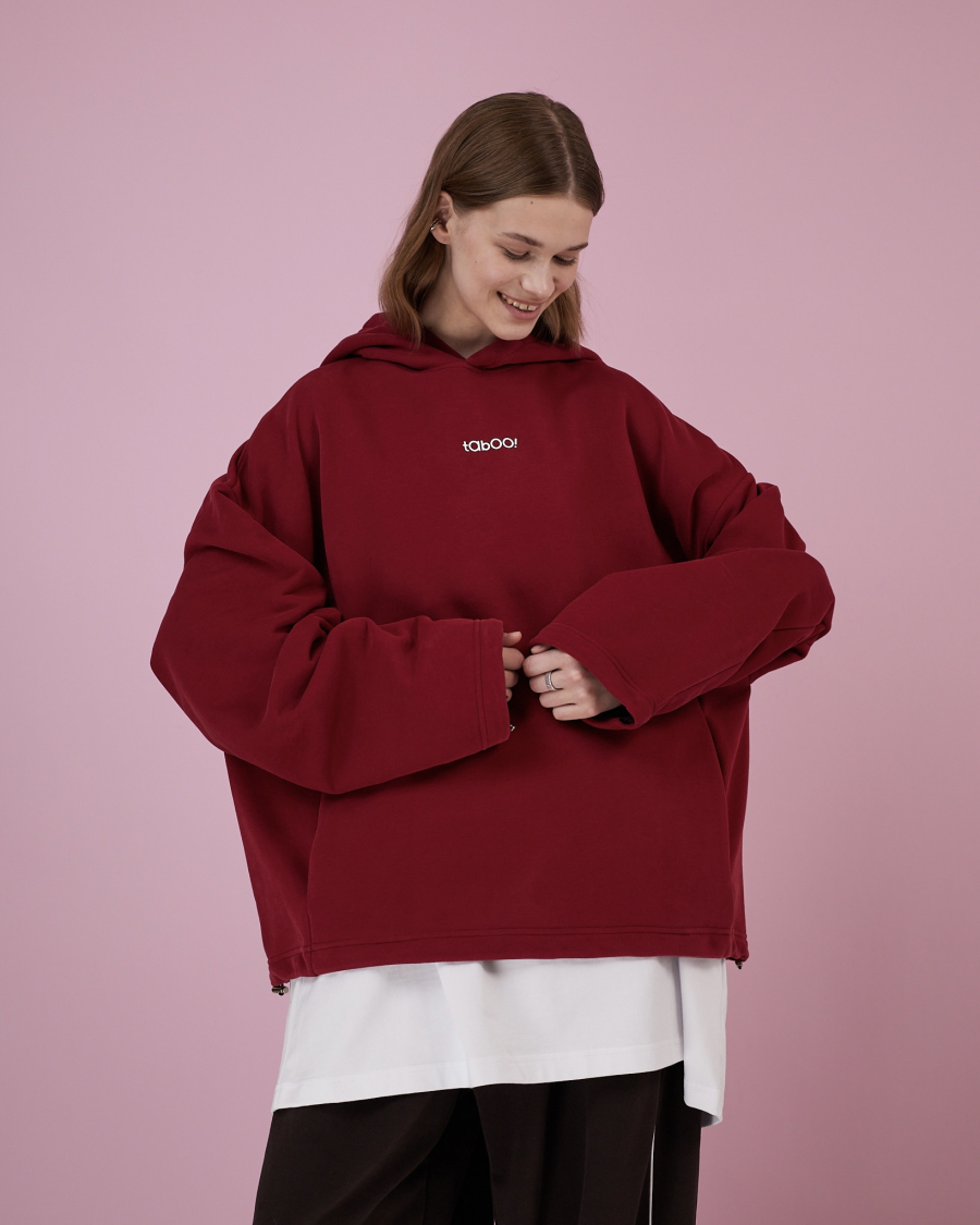 Табуха с затяжками брусника TABOO, цвет: красный, TsZСwberry купить онлайн