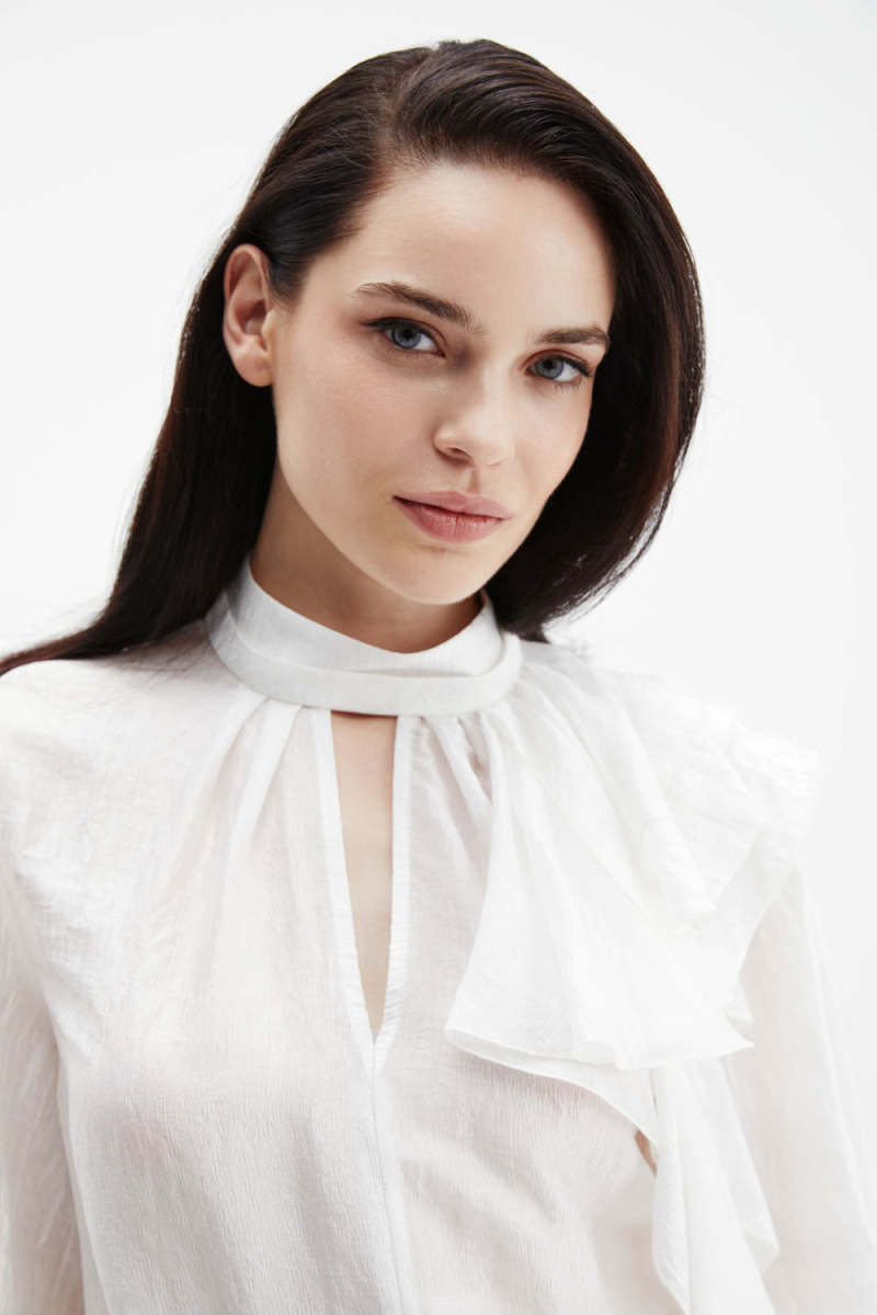 Блузка M.REASON, цвет: молочный, 13.11273.P2563.22 NY26 купить онлайн Блузка M.REASON, цвет: молочный, 13.11273.P2563.22 NY26 купить онлайн