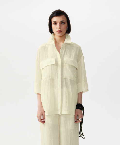 Блузка с коротким рукавом