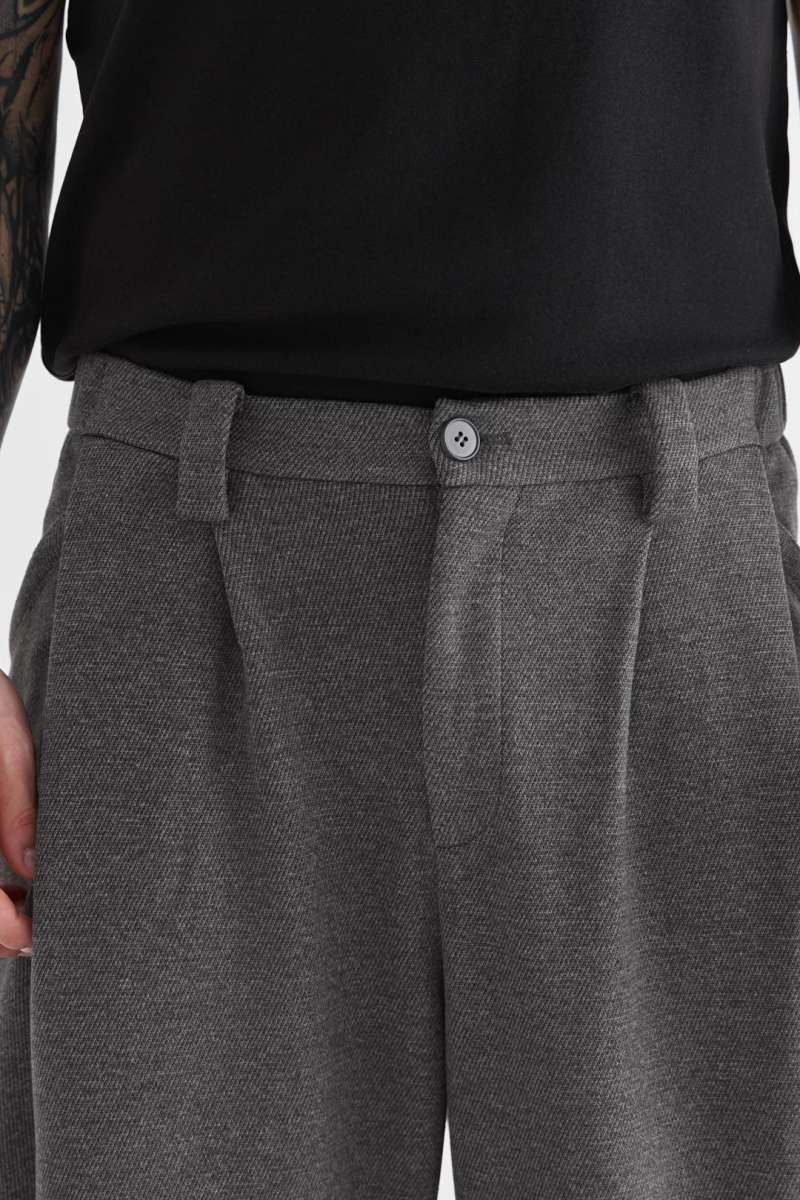 Брюки мужские «Ателье» CULTBASE, цвет: серый,  купить онлайн