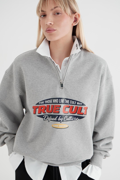 Анорак с принтом CULTBASE, цвет: серый,  купить онлайн