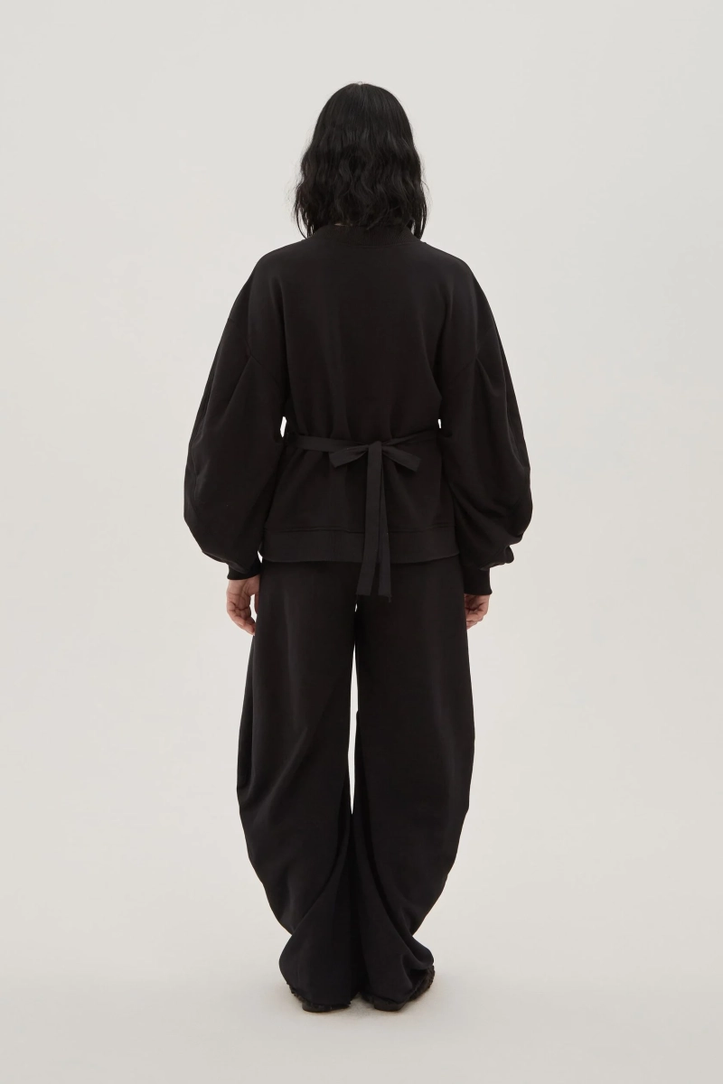 Кардиган свободный UNKE, цвет: Черный, 2601J009C_BL купить онлайн