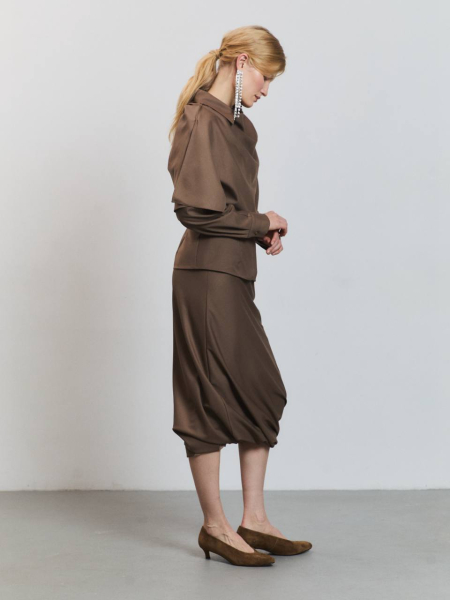 Юбка "Wind" CHUBA, цвет: Тауп,  купить онлайн Юбка "Wind" CHUBA, цвет: Тауп,  купить онлайн