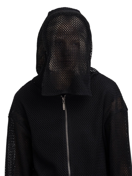 Худи MANTLE MESH ZIP ABC, цвет: Черный, 00-159 купить онлайн