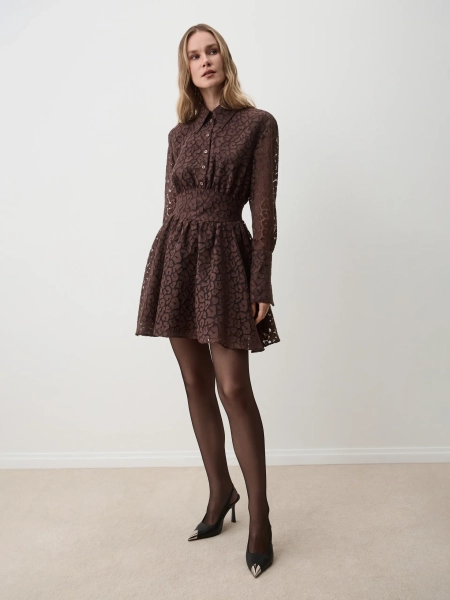 Платье GRETI ANNA PEKUN, цвет: коричневый, 20.2558.701 купить онлайн Платье GRETI ANNA PEKUN, цвет: коричневый, 20.2558.701 купить онлайн