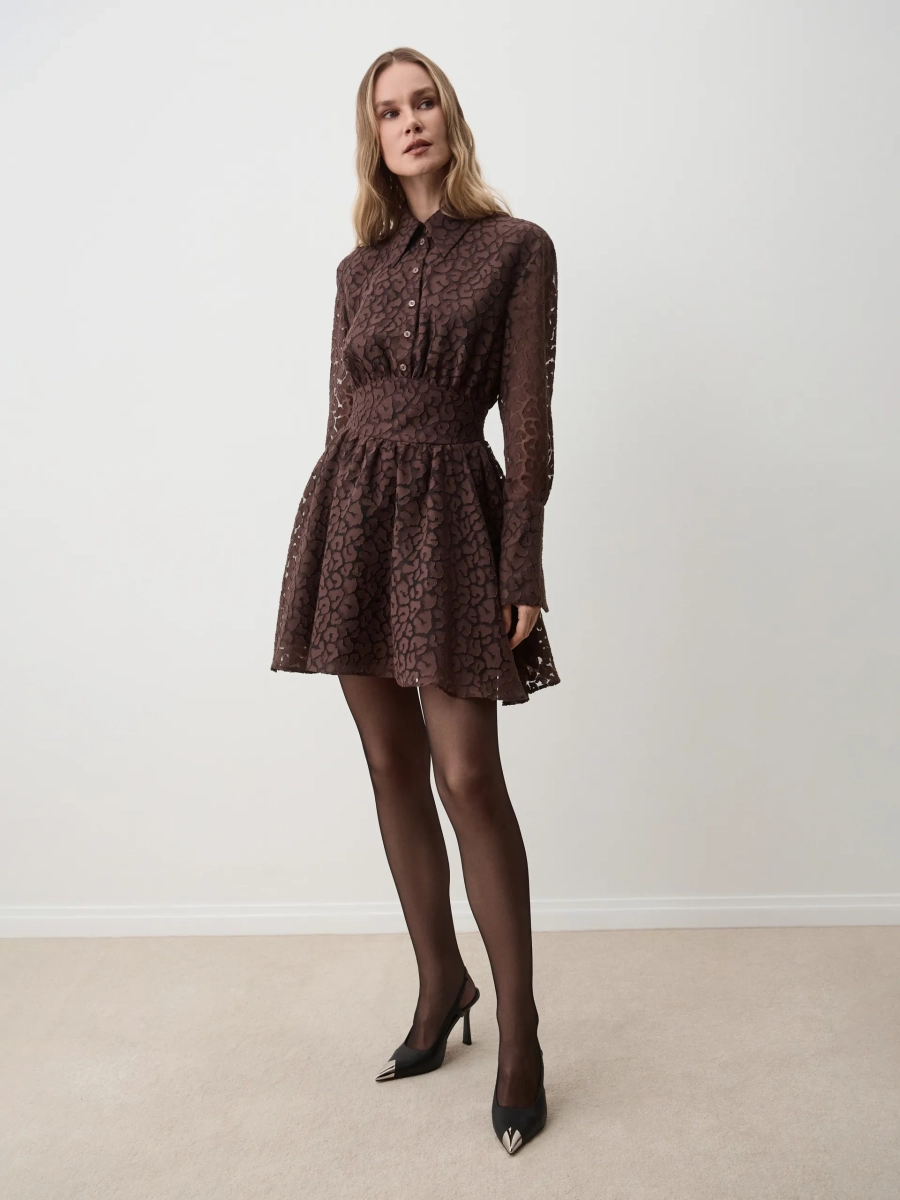 Платье GRETI ANNA PEKUN, цвет: коричневый, 20.2558.701 купить онлайн Платье GRETI ANNA PEKUN, цвет: коричневый, 20.2558.701 купить онлайн