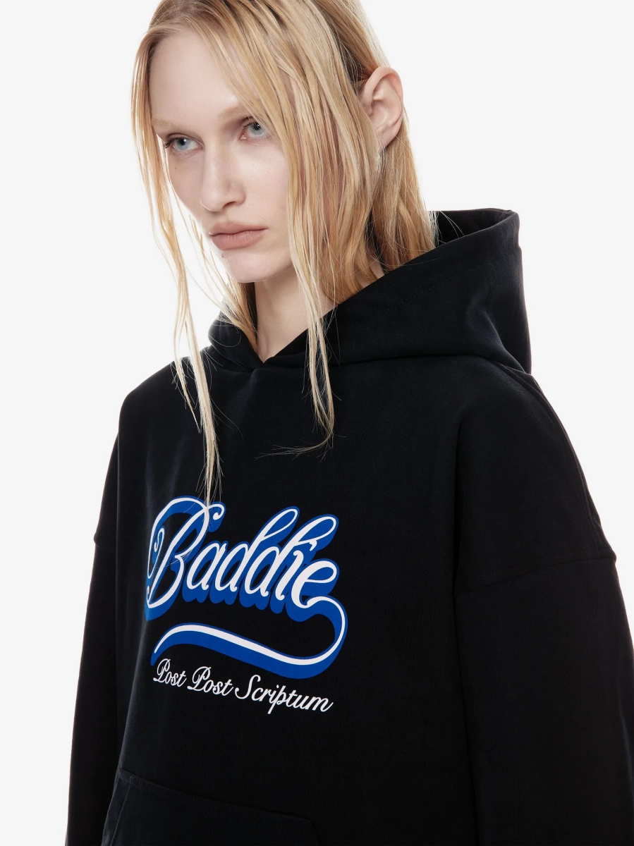 Худи с принтом "Бадди" POST POST SCRIPTUM, цвет: Черный, 1125.010.00.15.001 купить онлайн