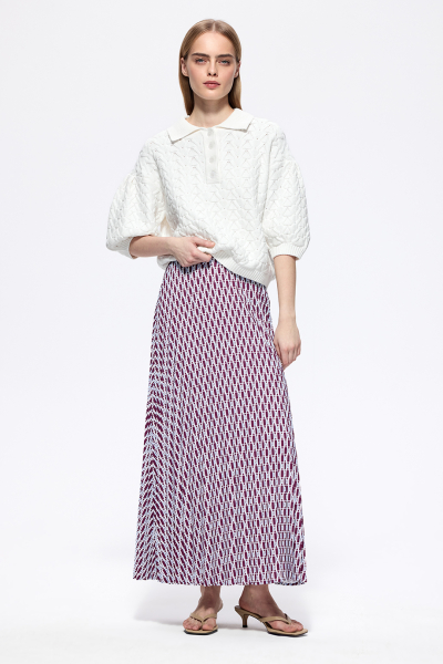 Джемпер вязаный женский DREAMS BY ALENA AKHMADULLINA, цвет: белый, 126104140304558/102000 купить онлайн