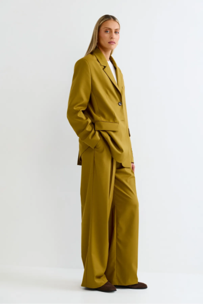 Брюки классические на резинке