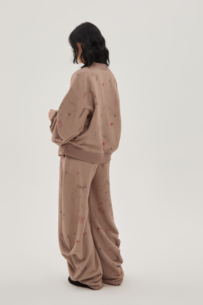 Кардиган свободный UNKE, цвет: бежевый, 2601J009C_P купить онлайн