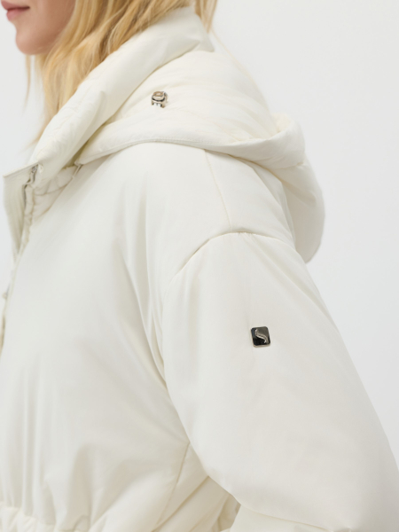 Утепленная куртка на кулиске Conso, цвет: белый, SEM 260102 - белый купить онлайн